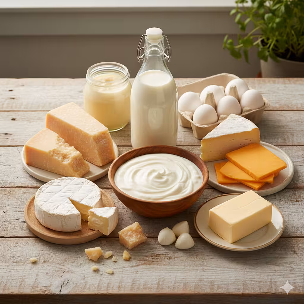 Les produits laitiers